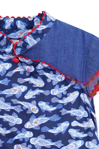 Vestido - Azul oscuro