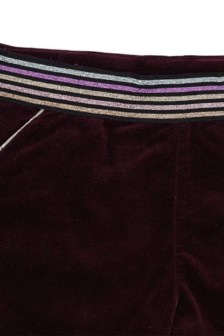 Short de terciopelo - Burdeos