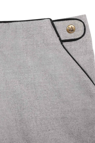 Short de lana - Gris