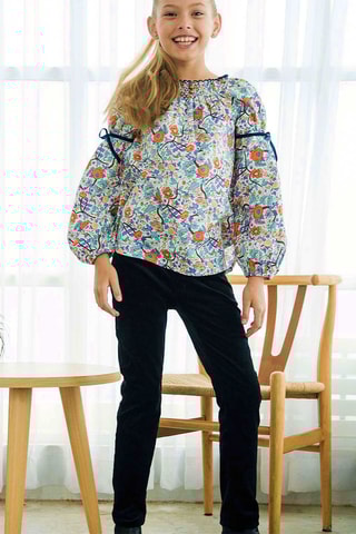 Pantalón de terciopelo - Negro