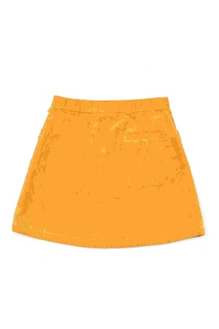 Falda de pana - Amarillo