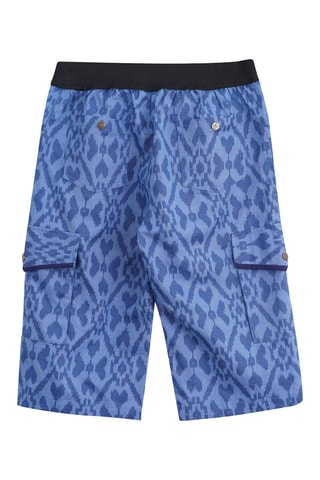 Bermudas de lino - Azul