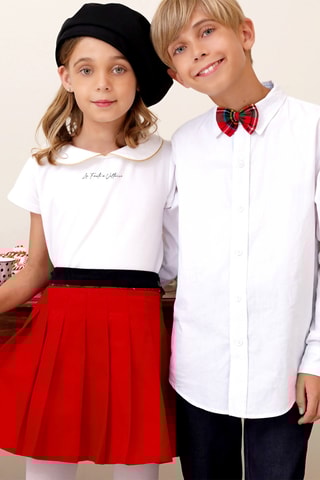 Camisa de lino - Blanco