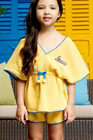 Túnica y short - Amarillo