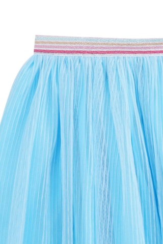 Falda plisada - Azul claro