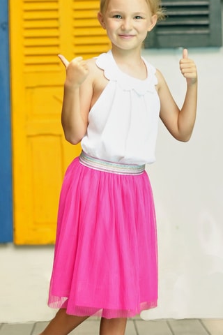 Falda plisada - Rosa