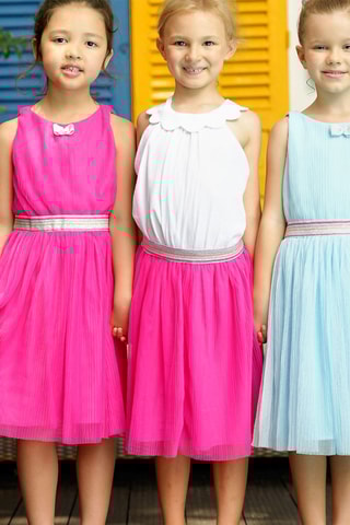 Falda plisada - Rosa