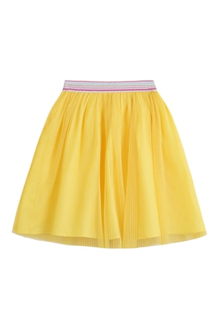 Falda plisada - Amarillo