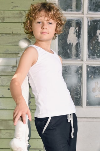 Camiseta de tirantes - Blanco