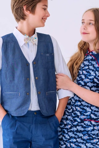 Chaleco de traje - Azul