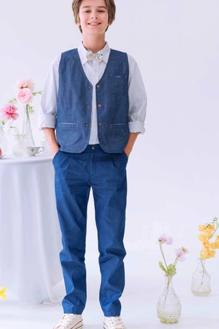 Chaleco de traje - Azul