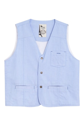 Chaleco de traje - Azul claro