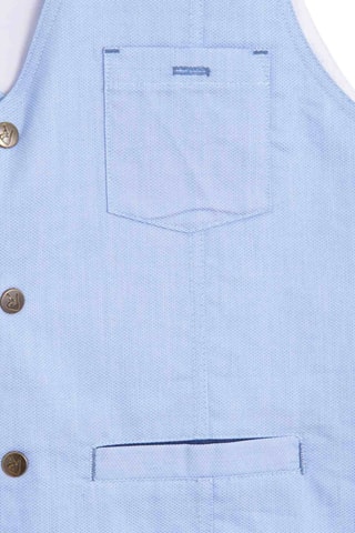 Chaleco de traje - Azul claro