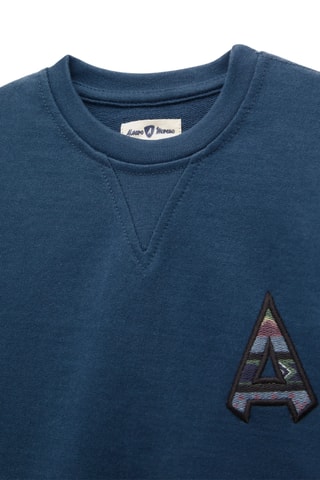 Sweater - Petrolblauw