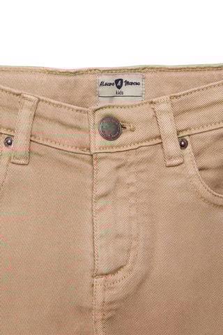 Jeansbermuda - Camel