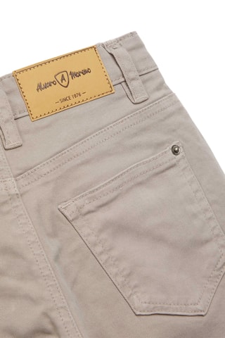 Jeansbermuda - Lichtgrijs