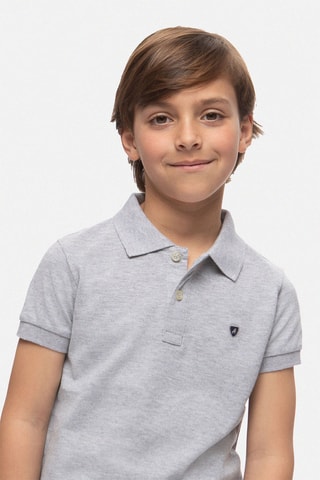 Polo - Gemêleerd Lichtgrijs