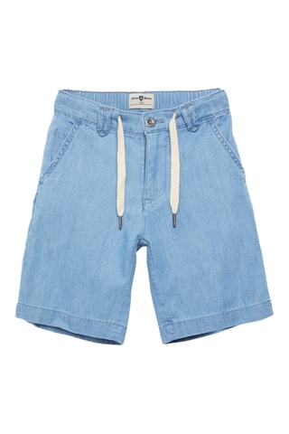 Jeansbermuda - Blauw