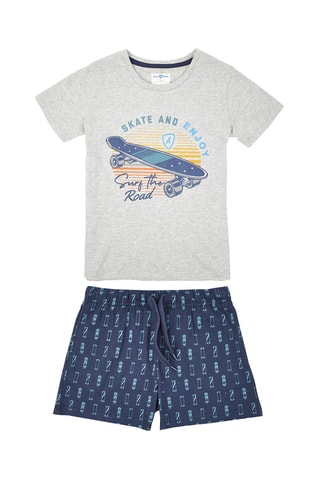 Pyjama - Gemêleerd Grijs