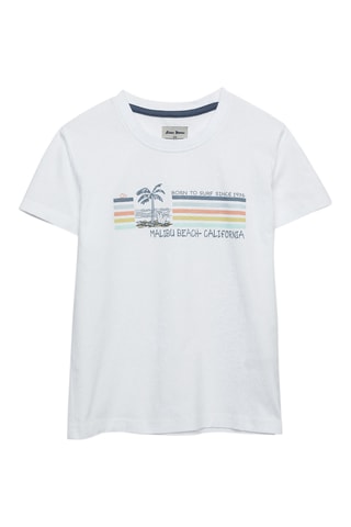 Pyjama - Wit en Marineblauw