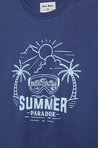 Pyjama - Paars en Gemêleerd Grijs