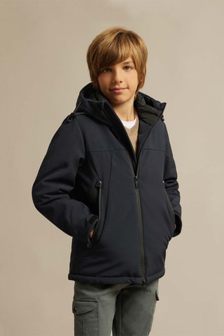 Parka met Capuchon - Marineblauw