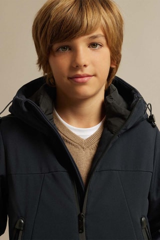 Parka met Capuchon - Marineblauw