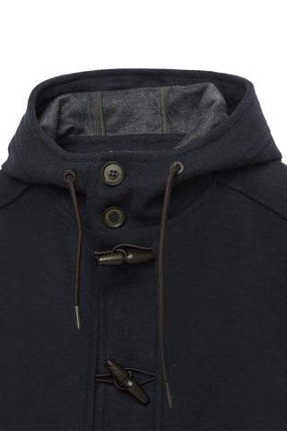 Jas met Capuchon - Marineblauw