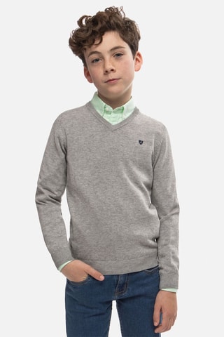 Trui - Gemêleerd Lichtgrijs