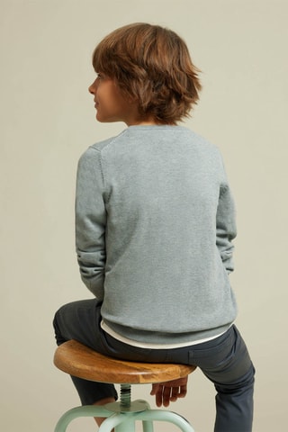 Trui - Gemêleerd Lichtgrijs