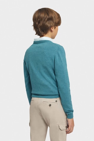 Trui - Gemêleerd Turquoise