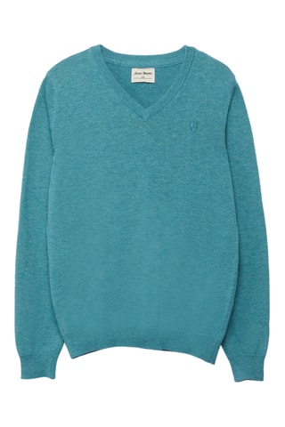 Trui - Gemêleerd Turquoise