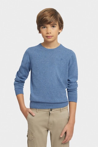 Trui - Gemêleerd Marineblauw