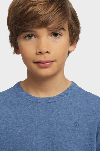 Trui - Gemêleerd Marineblauw