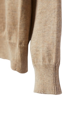 Trui - Gemêleerd Beige