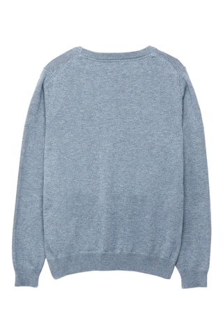Trui - Gemêleerd Hemelsblauw
