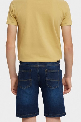 Jeansbermuda - Blauw