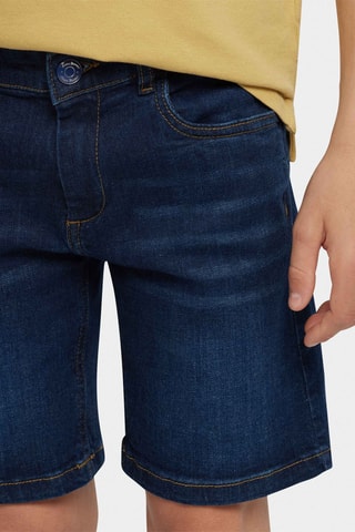 Jeansbermuda - Blauw