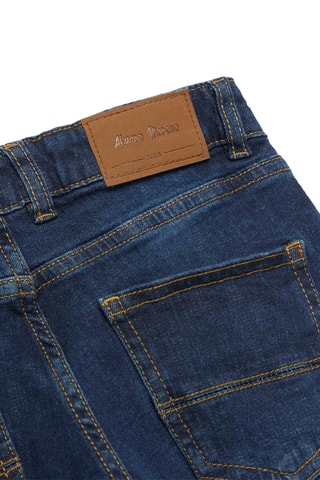 Jeansbermuda - Blauw