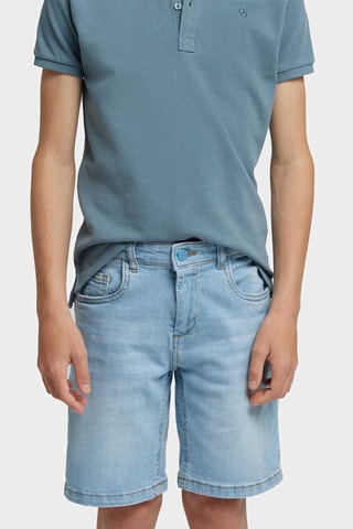 Jeansbermuda - Hemelsblauw