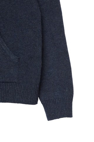 Sweater met Capuchon - Nachtblauw