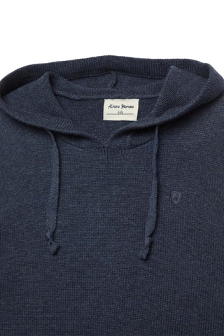 Sweater met Capuchon - Nachtblauw