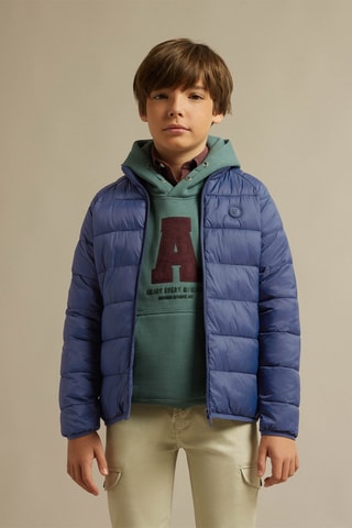 Gewatteerde Jas - Blauw