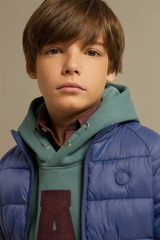 Gewatteerde Jas - Blauw