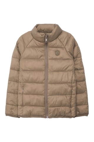 Gewatteerde Jas - Beige