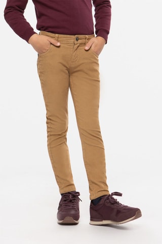 Velours Broek - Camel