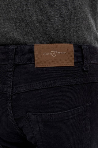 Velours Broek - Marineblauw