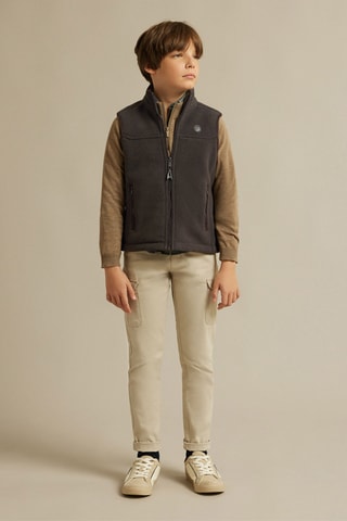 Mouwloos Jasje - Bruin