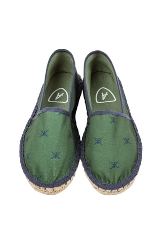 Espadrilles - Donkergroen