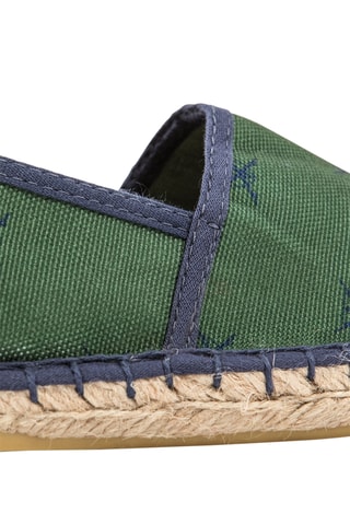 Espadrilles - Donkergroen